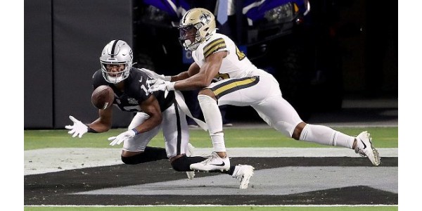 Las Vegas Raiders voitti New Orleans Saintsin voittoputkesta uudella kaudella